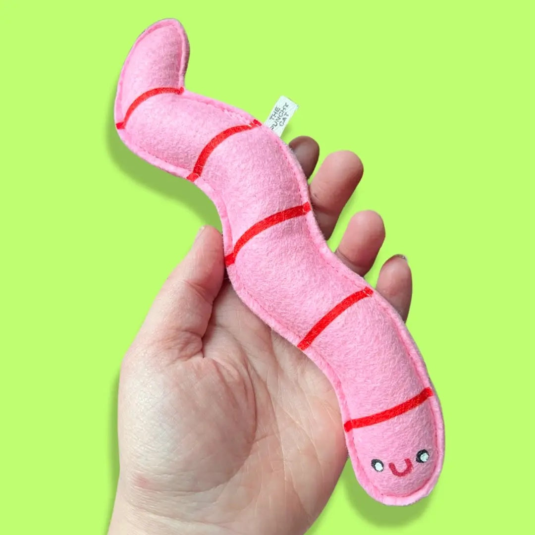 Worm - Catnip Cat Toy