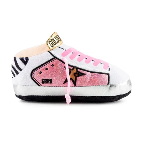 Pink Golden Pooch Tennis Shoe - Dog Toy