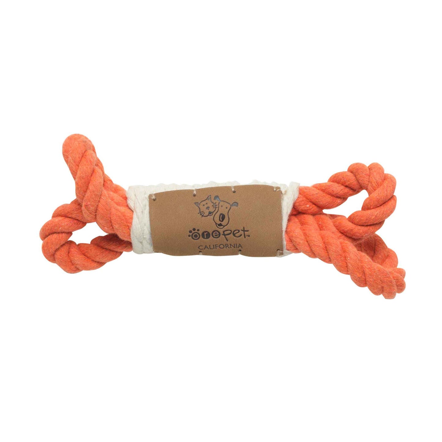 Mini Loop Dog Toy | Orange