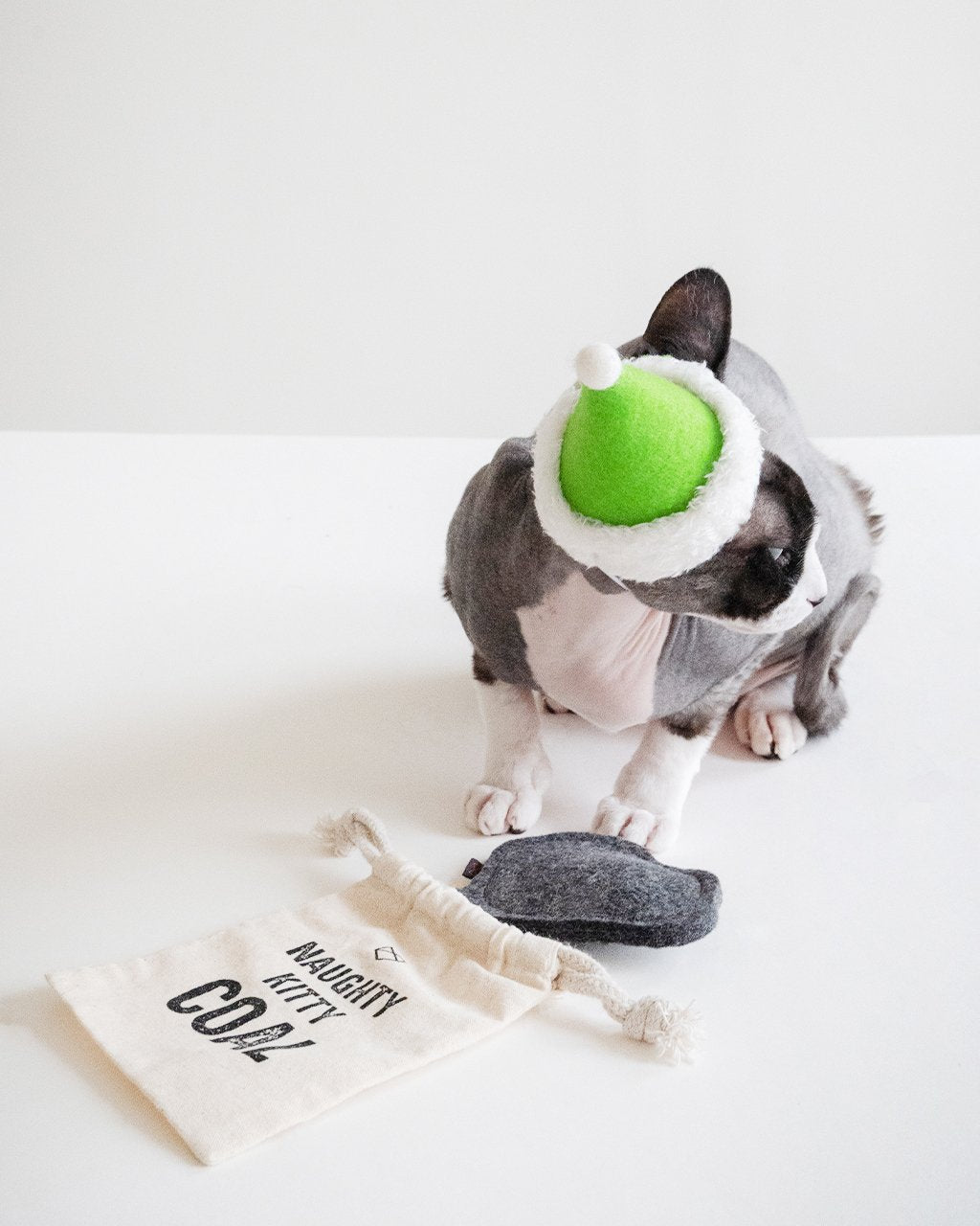 Naughty Kitty Coal - Catnip Toy