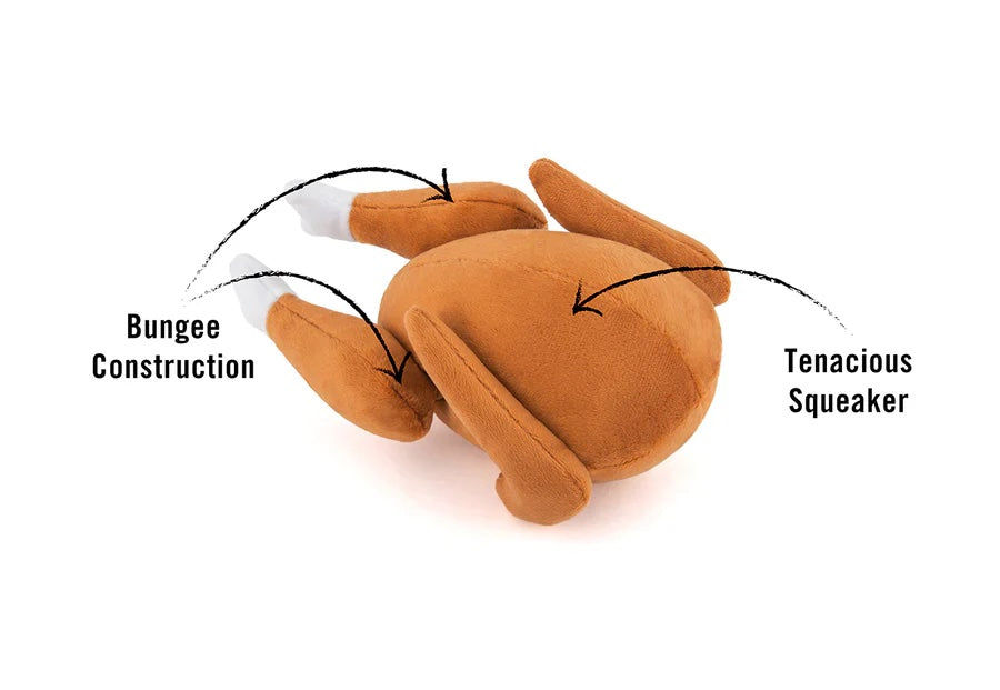 Holiday Classic Holiday Hound Turkey Plush Dog Toy